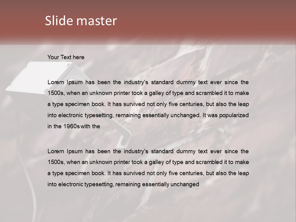 Supply Energy System PowerPoint Template