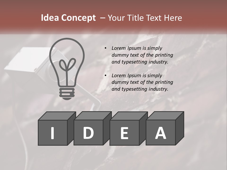 Supply Energy System PowerPoint Template