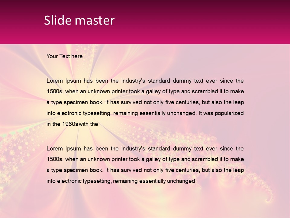 Technology Cool Cold PowerPoint Template