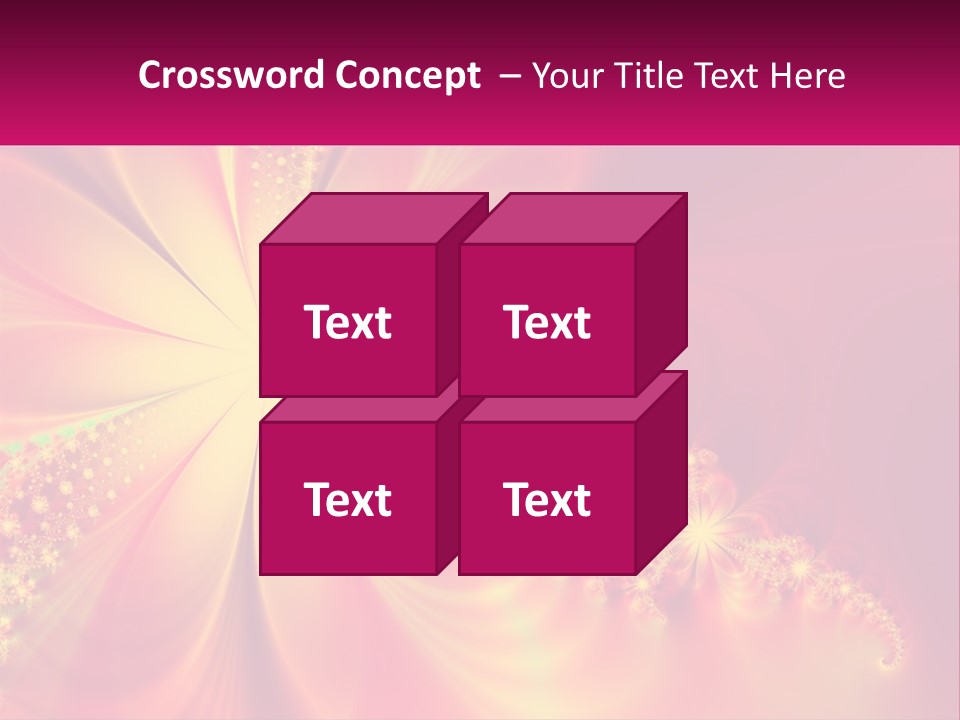 Technology Cool Cold PowerPoint Template