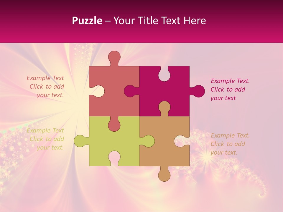 Technology Cool Cold PowerPoint Template