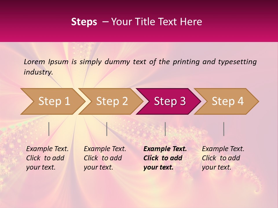 Technology Cool Cold PowerPoint Template