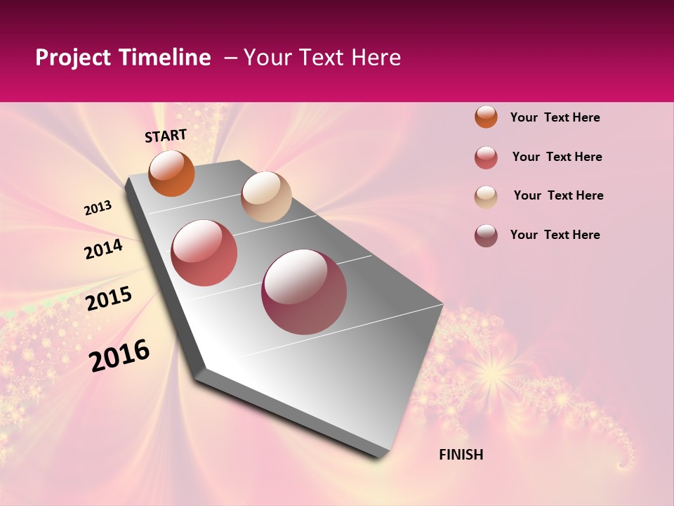 Technology Cool Cold PowerPoint Template