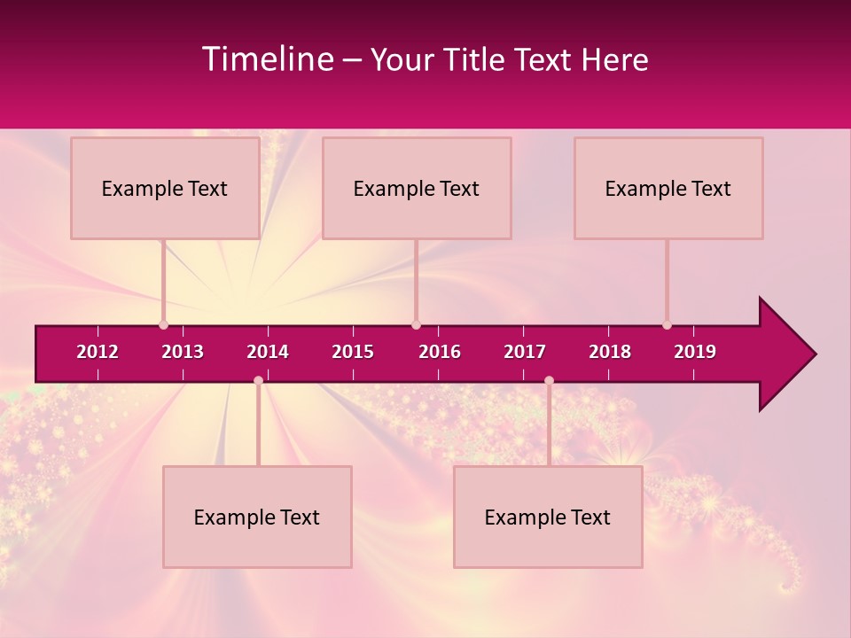 Technology Cool Cold PowerPoint Template
