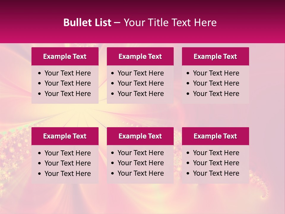 Technology Cool Cold PowerPoint Template