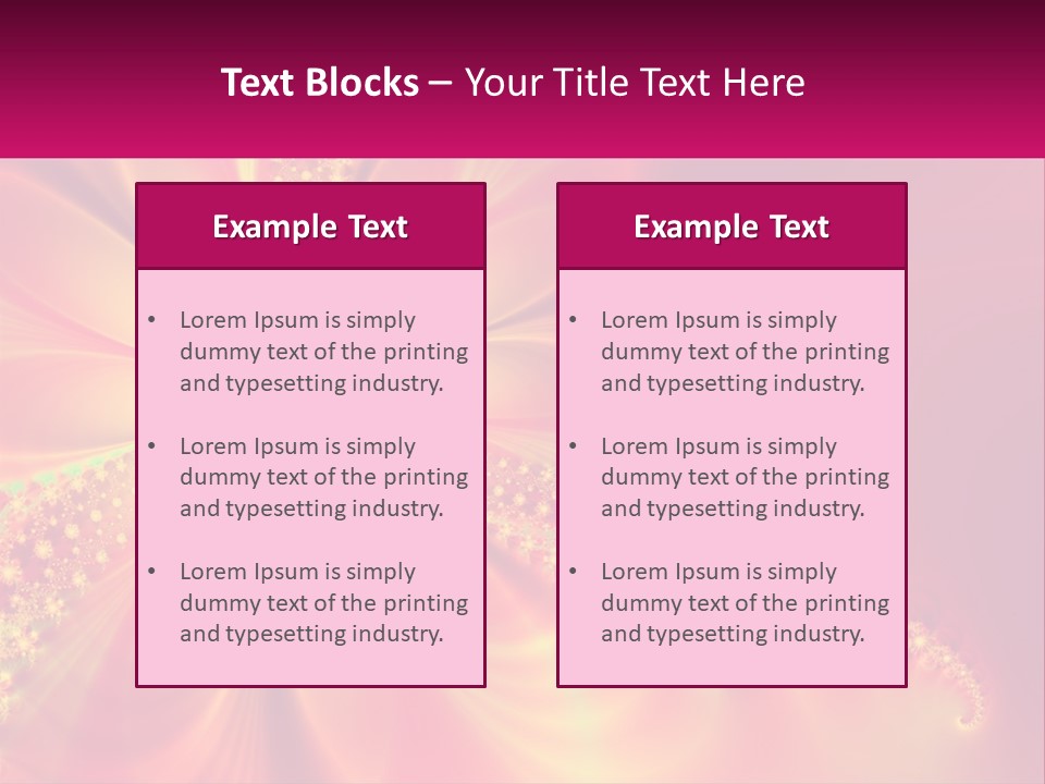 Technology Cool Cold PowerPoint Template