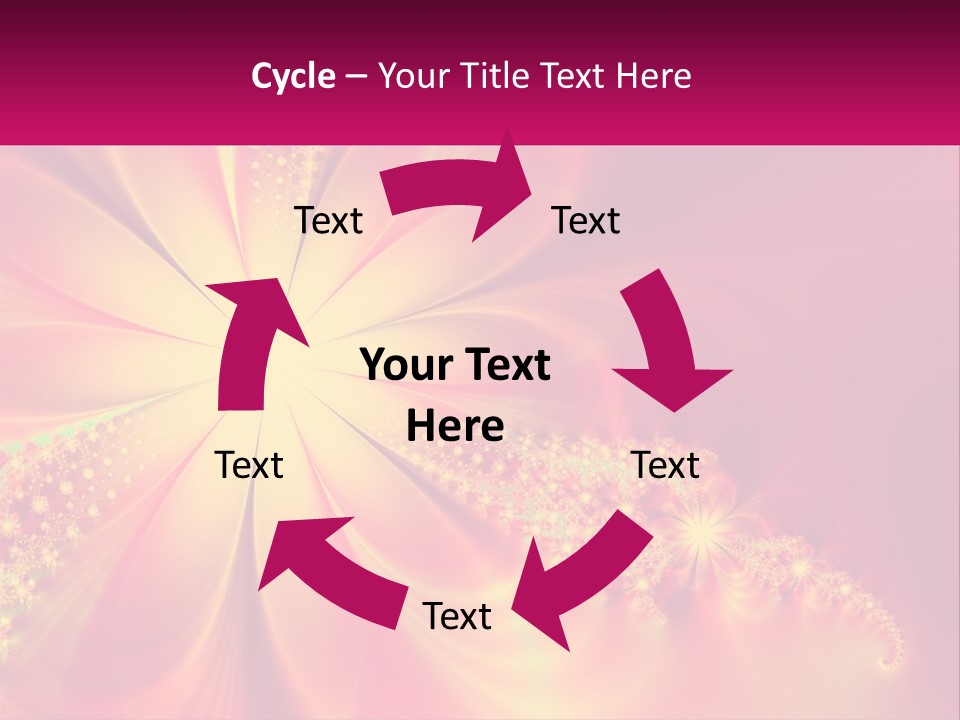 Technology Cool Cold PowerPoint Template
