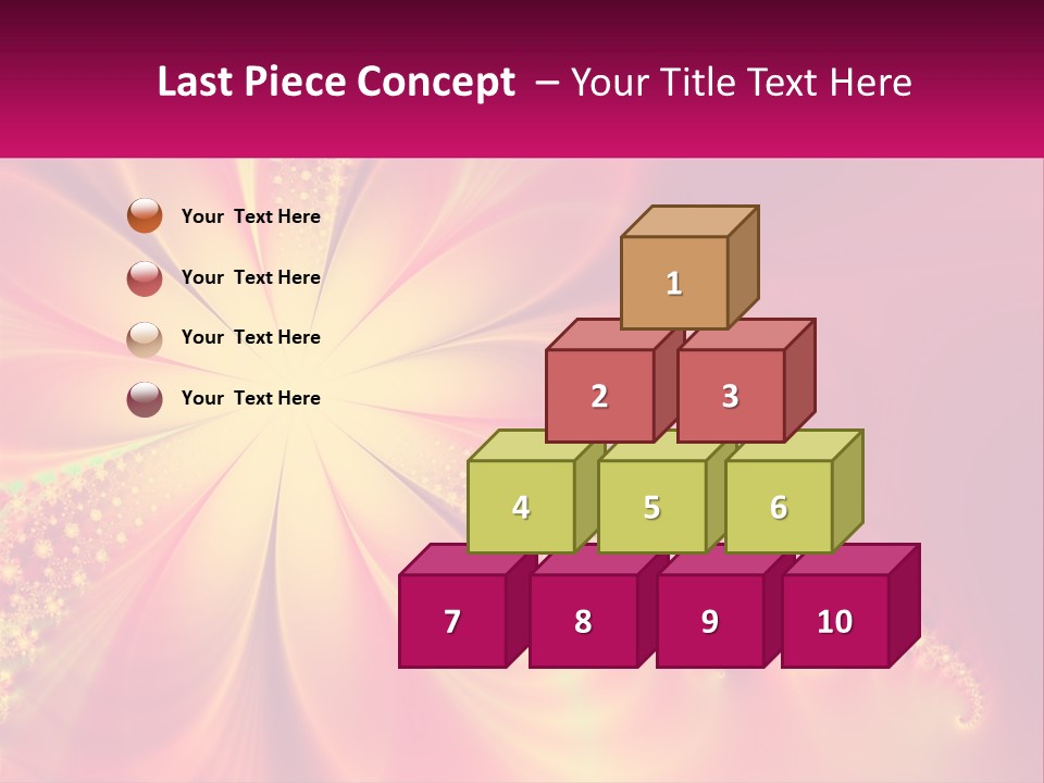 Technology Cool Cold PowerPoint Template