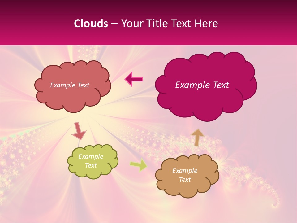 Technology Cool Cold PowerPoint Template