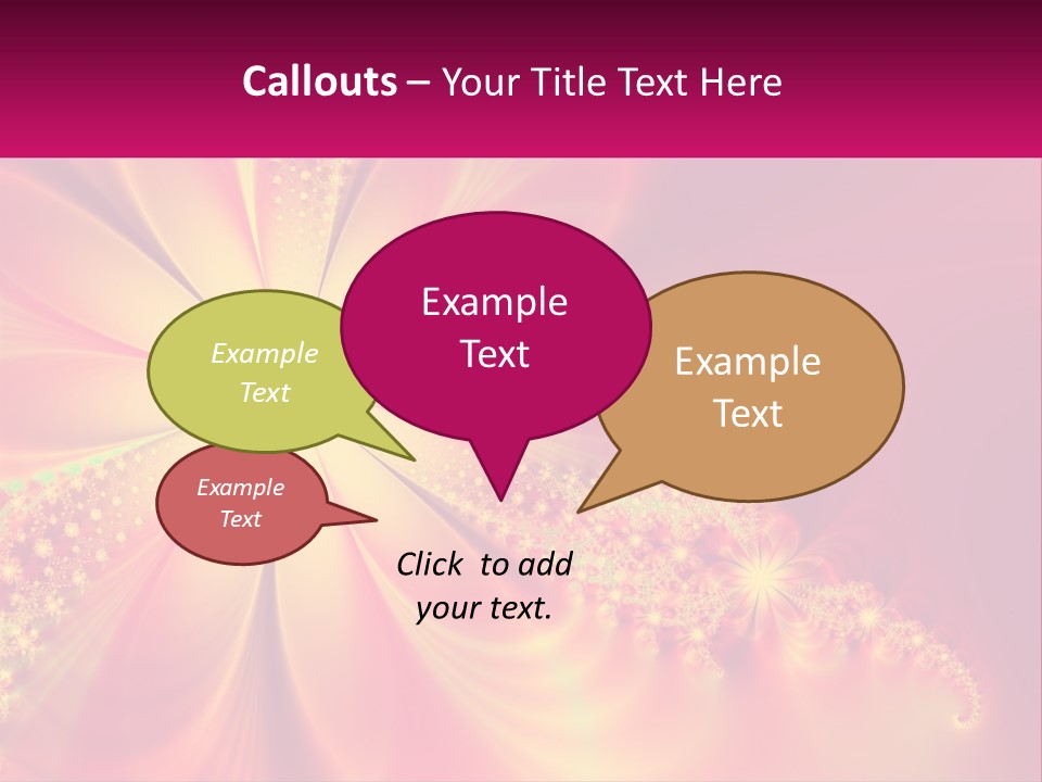 Technology Cool Cold PowerPoint Template