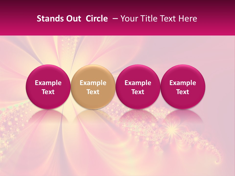 Technology Cool Cold PowerPoint Template