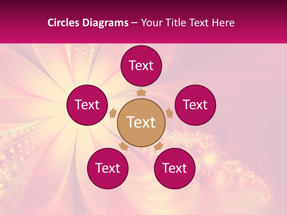 Technology Cool Cold PowerPoint Template