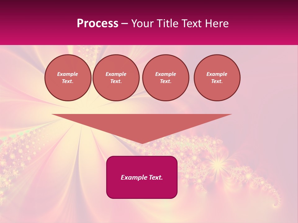 Technology Cool Cold PowerPoint Template