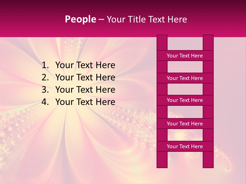 Technology Cool Cold PowerPoint Template