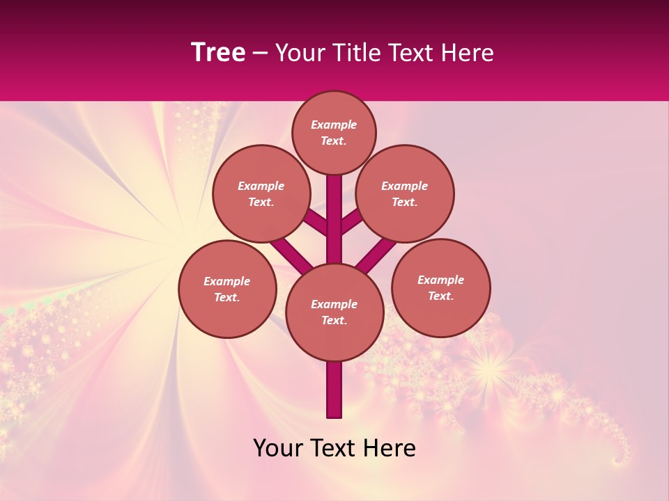 Technology Cool Cold PowerPoint Template