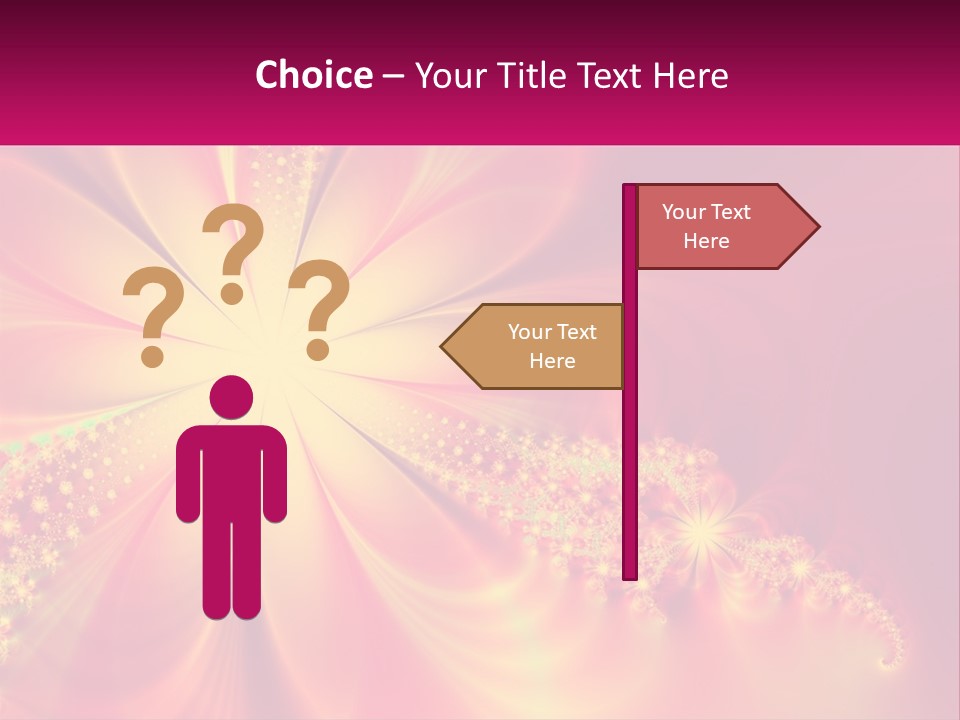 Technology Cool Cold PowerPoint Template