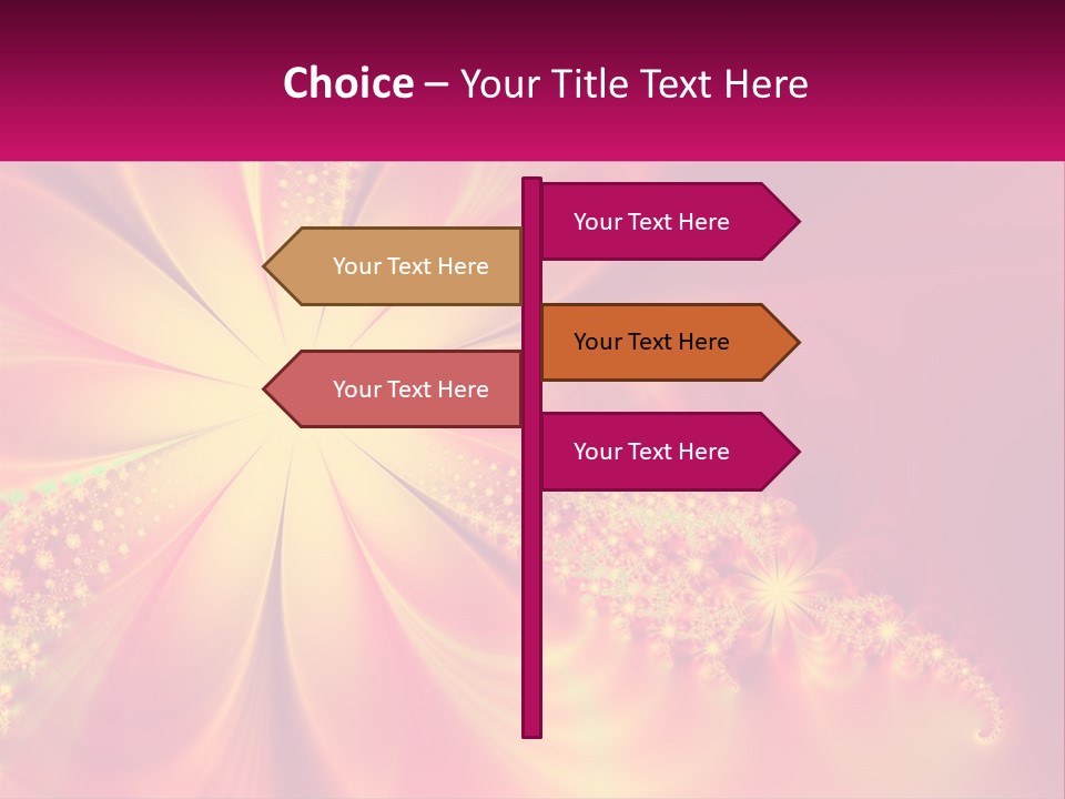Technology Cool Cold PowerPoint Template