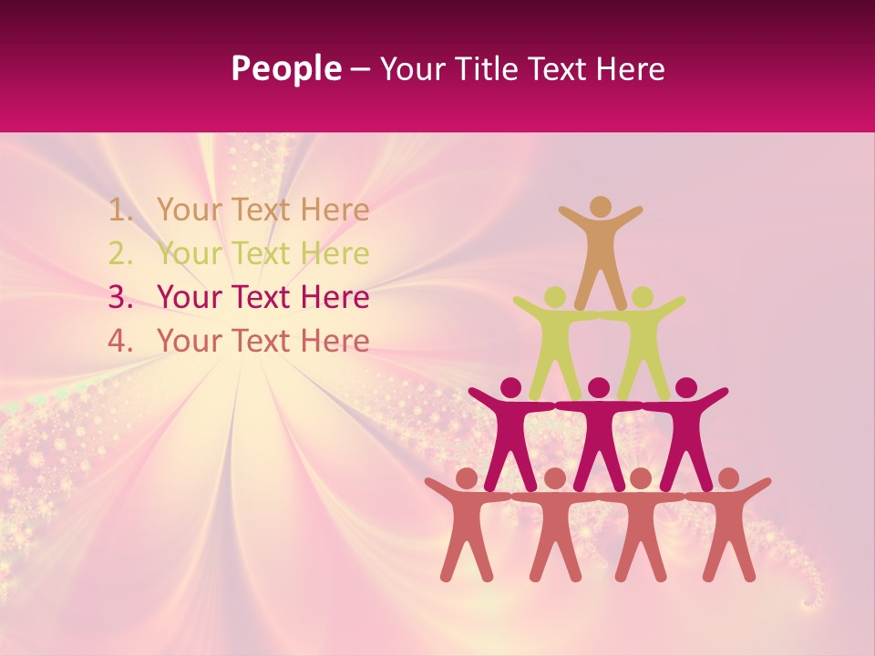 Technology Cool Cold PowerPoint Template