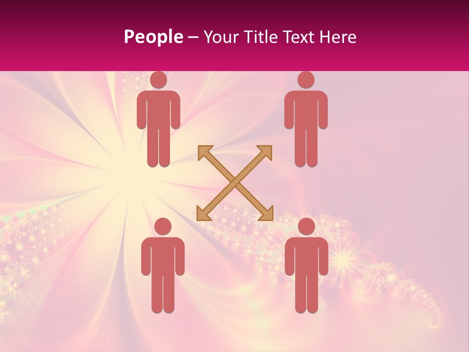 Technology Cool Cold PowerPoint Template