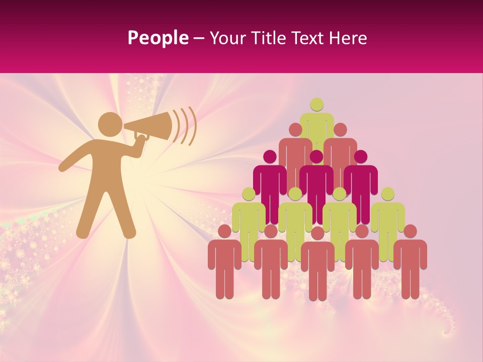 Technology Cool Cold PowerPoint Template