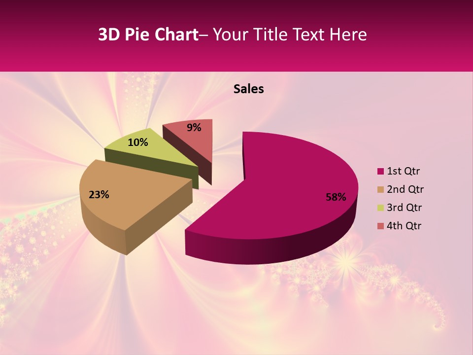 Technology Cool Cold PowerPoint Template