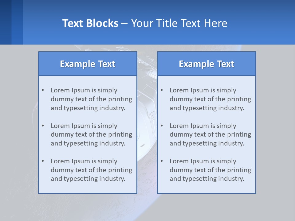 Cooling Equipment Electric PowerPoint Template