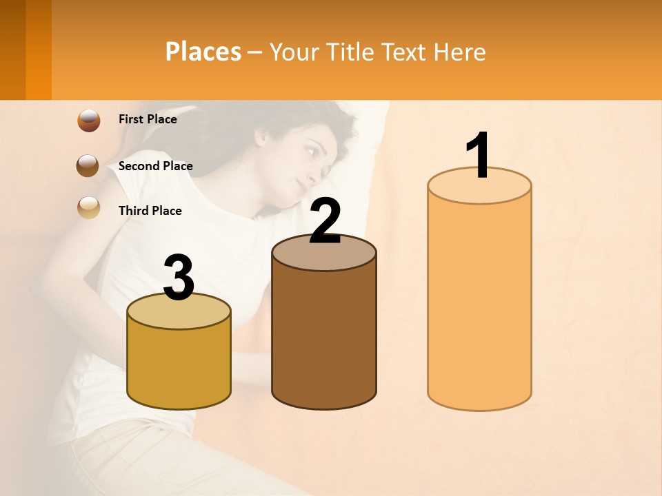 Heat White Temperature PowerPoint Template