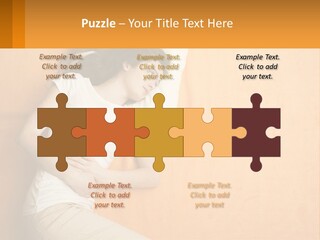 Heat White Temperature PowerPoint Template