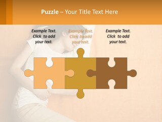 Heat White Temperature PowerPoint Template