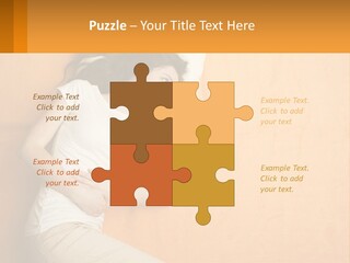 Heat White Temperature PowerPoint Template