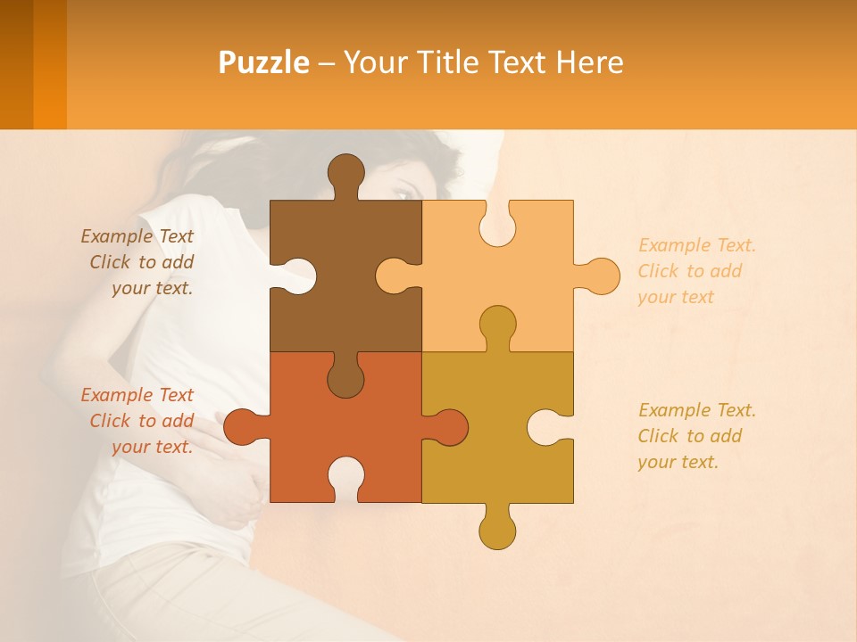 Heat White Temperature PowerPoint Template