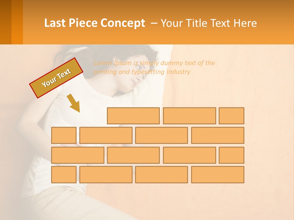 Heat White Temperature PowerPoint Template