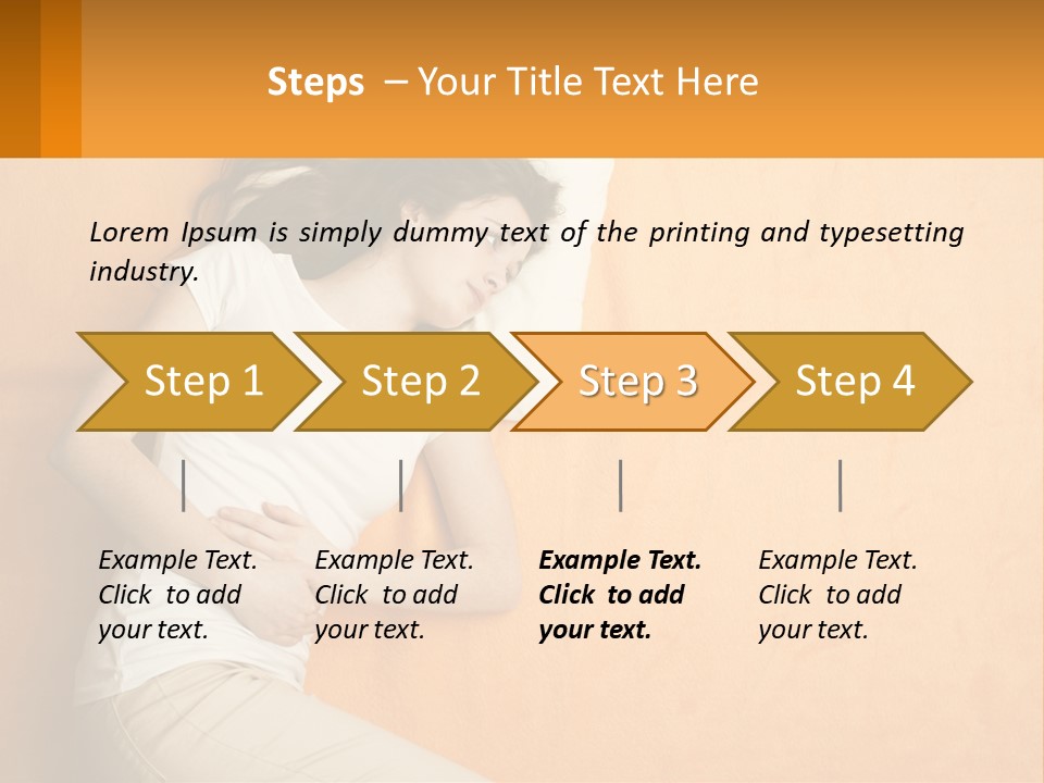 Heat White Temperature PowerPoint Template