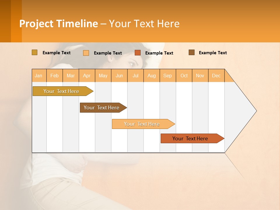 Heat White Temperature PowerPoint Template