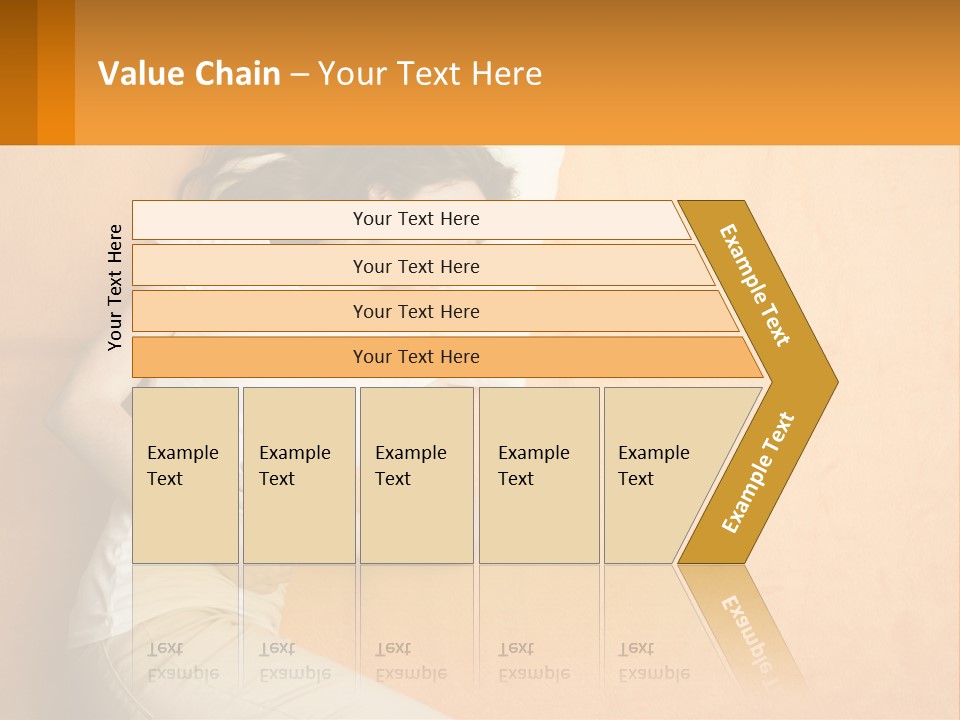 Heat White Temperature PowerPoint Template
