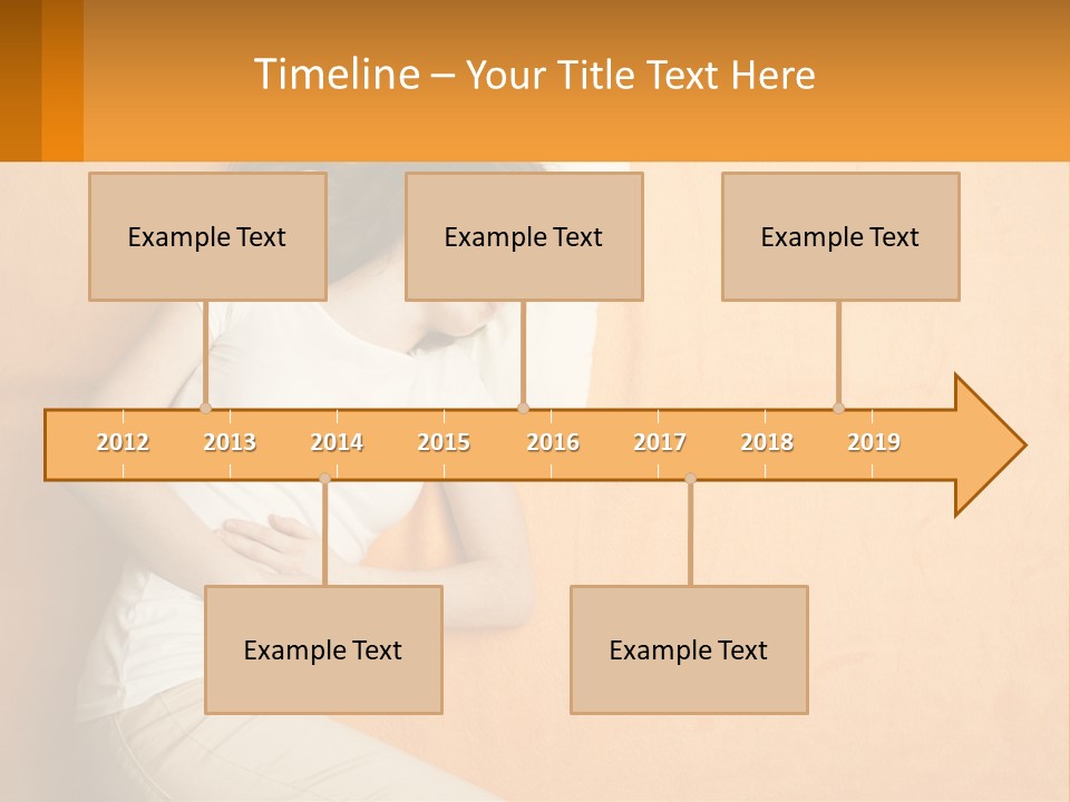 Heat White Temperature PowerPoint Template