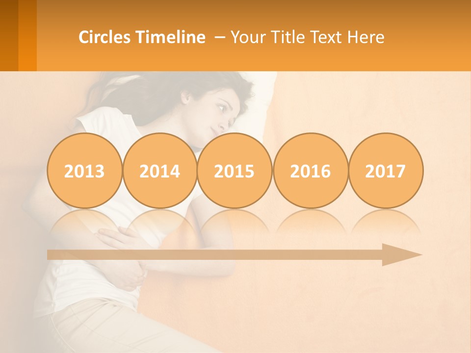 Heat White Temperature PowerPoint Template