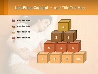 Heat White Temperature PowerPoint Template