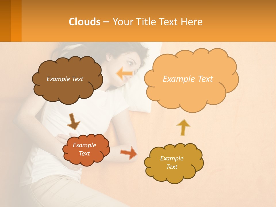Heat White Temperature PowerPoint Template