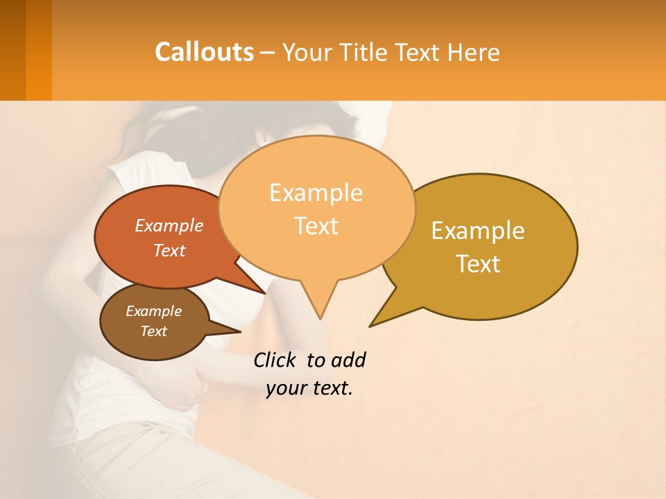 Heat White Temperature PowerPoint Template