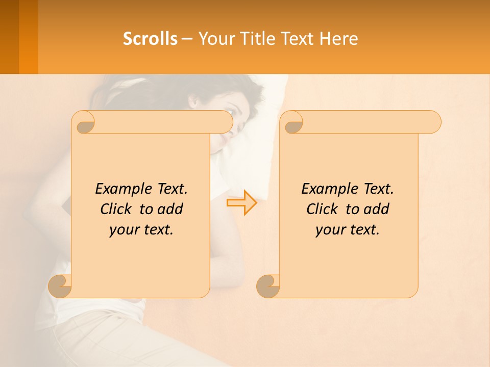 Heat White Temperature PowerPoint Template