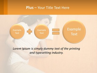 Heat White Temperature PowerPoint Template