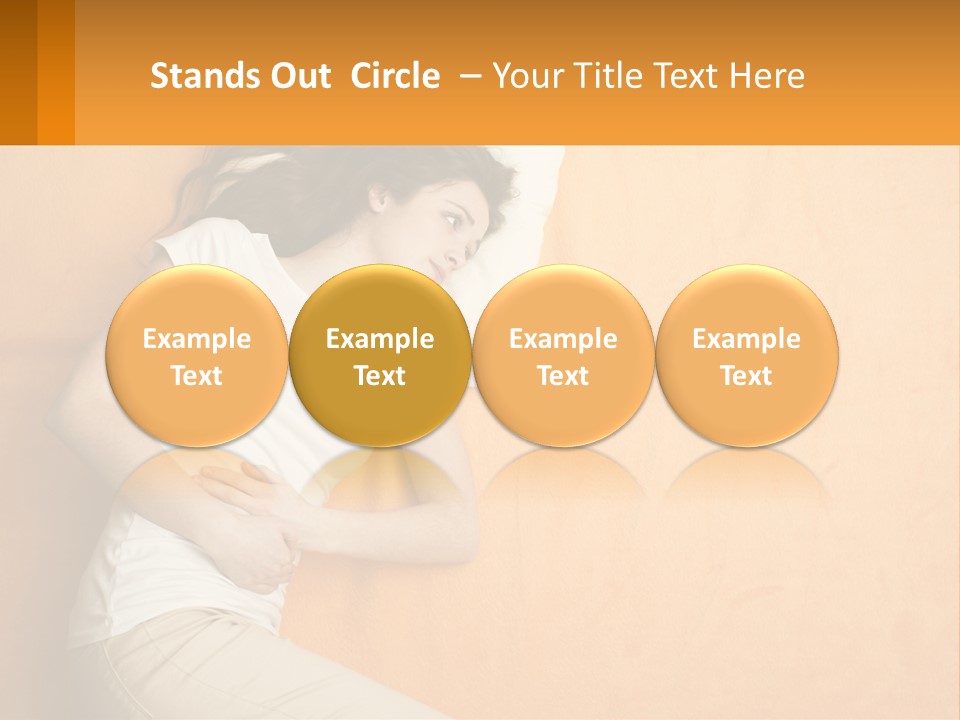 Heat White Temperature PowerPoint Template