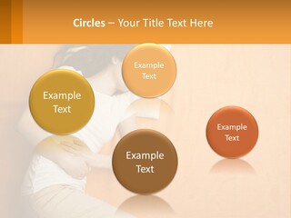 Heat White Temperature PowerPoint Template