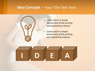 Heat White Temperature PowerPoint Template