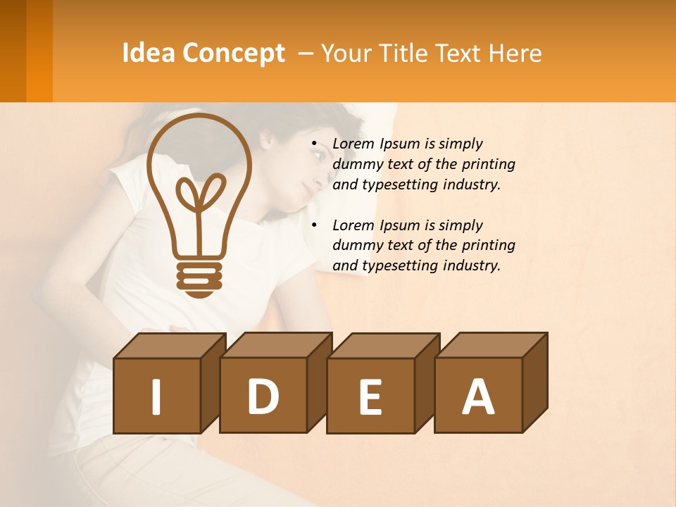 Heat White Temperature PowerPoint Template