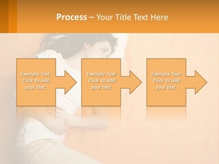 Heat White Temperature PowerPoint Template
