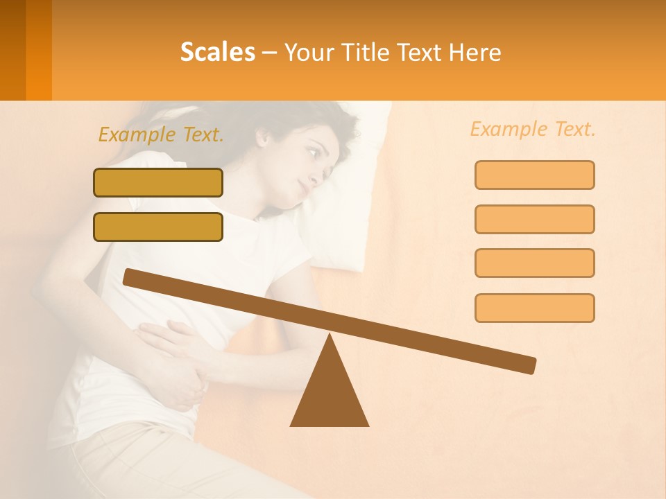 Heat White Temperature PowerPoint Template