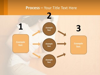 Heat White Temperature PowerPoint Template