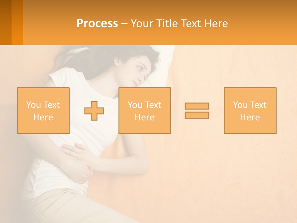 Heat White Temperature PowerPoint Template